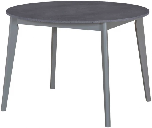 RF 0012 Стол Oslo круглый раскладной 110-140x110x76см, Бетон Портленд, серый Bradex Home RF 0012
