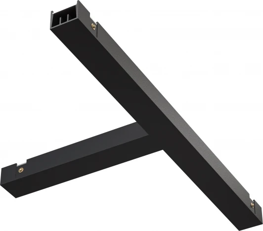 TRA172TPC-1B Т- образный коннектор питания, черный Maytoni Accessories for tracks Basity TRA172TPC-1B (48V)