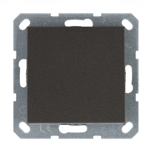 G3011Z Выключатель одноклавишный (мокко) Jasmart G-Classic G3011Z