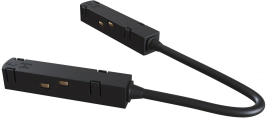 TRA004CPC-22B Коннектор питания угловой Gravity черный (магнитный) Maytoni Technical TRA004CPC-22B (48V)