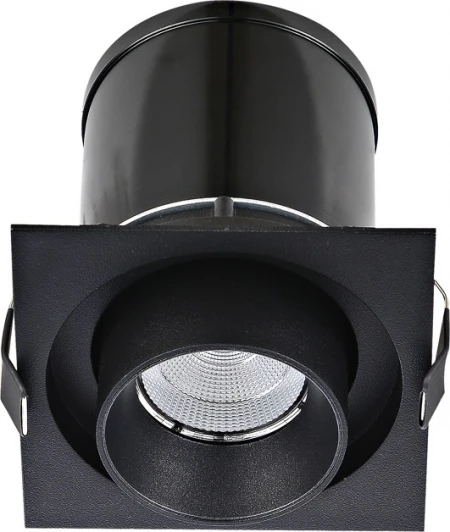 DL18621/01SQ Black Dim Встраиваемый светильник Donolux Periscope DL18621/01SQ Black Dim (LED, 220V, круглые)
