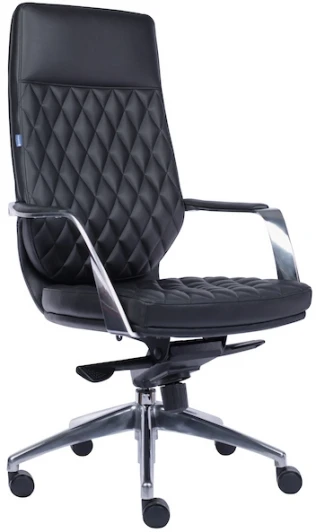 EP-752 Leather Black Компьютерное кресло Roma Кожа Черный