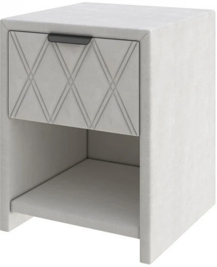 2028007 PROxSON Тумба Side (Ткань: Рогожка Тетра Молочный) 44x45