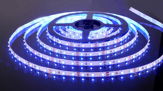 3528/60 LED 4.8W IP20 синий свет Светодиодная лента Elektrostandard 3528/60 LED 4.8W IP20 синий свет