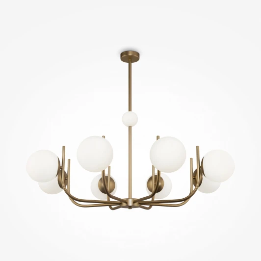 MOD109PL-08BS Потолочная люстра на штанге Maytoni Rendez-vous MOD109PL-08BS (220V, шарики)