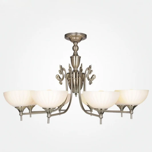 60053/8 античная бронза Потолочная люстра Eurosvet Lira 60053/8 античная бронза