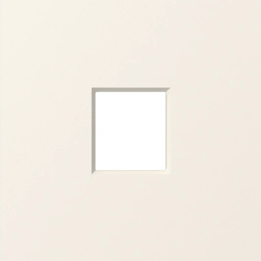 DE85931 Накладка 1-я для розеток RJ45,TV,SAT, матовый кремовый Donel A07 DE85931