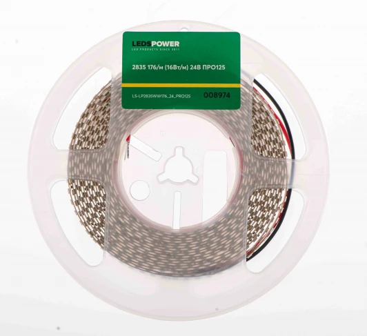 008974 Светодиодная лента 16Вт/м 24В 5м LEDS POWER ПРО125 008974