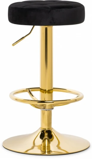 15675 Барный стул Woodville Marun black / gold
