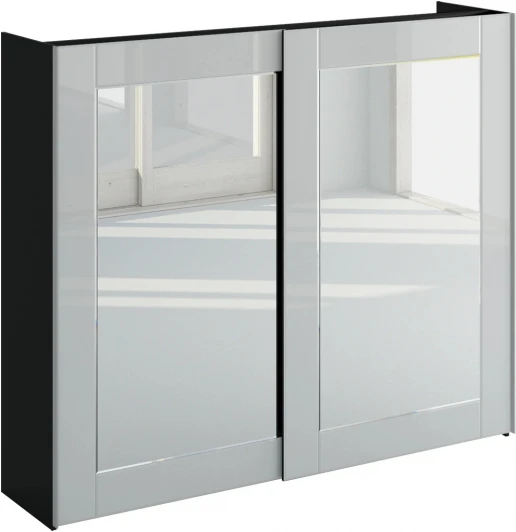 341578 Шкаф-купе Kristal ОГОГО (арт.341578), (ЛДСП/Белый)