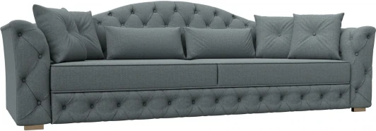 122570 Диван прямой Артис (Серый/Рогожка) Лига Диванов арт.122570