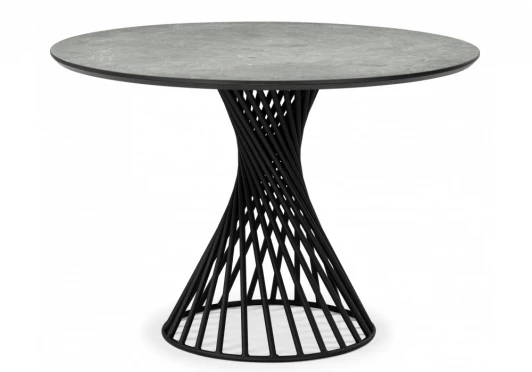 625624 Кухонный стол Notta Вивиен 110 dolmen cris sahara / черный