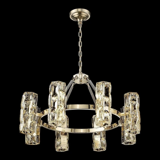 WE156.16.303 Подвесная люстра Wertmark Primo WE156.16.303 (220V, хрусталь, на цепи)