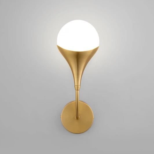 60168/1 Бра Eurosvet Calyx 60168/1 латунь (220V, шар)