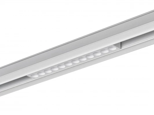 SY-LINK-220-WH-12-WW Трековый светильник светодиодный, магнитный, белый, 12Вт, 48V IP20 3000К Lumker SY-LINK SY-LINK-220-WH-12-WW