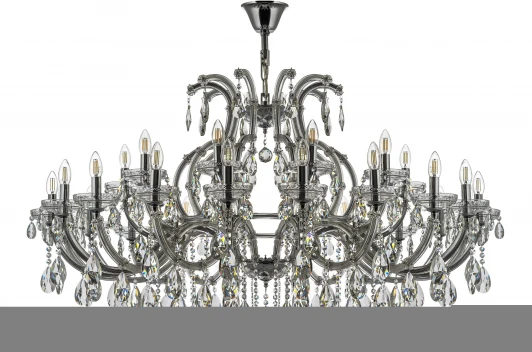 Gloria E 1.1.30.600 N Подвесная люстра Dio D`arte Gloria Gloria E 1.1.30.600 N (220V, хрусталь, на цепи, подсвечник, свеча)