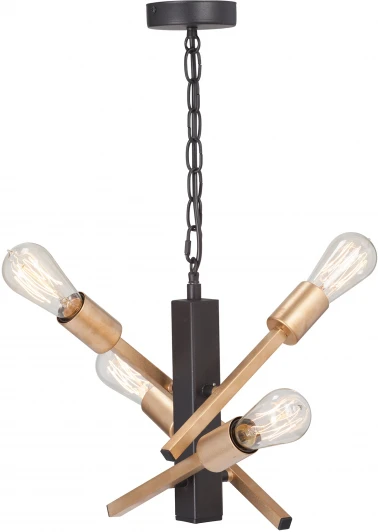V3009-1/4 Подвесной светильник Vitaluce V3009-1/4, 4xE27 макс. 40Вт V3009-1/4 (220V, на цепи, факел)