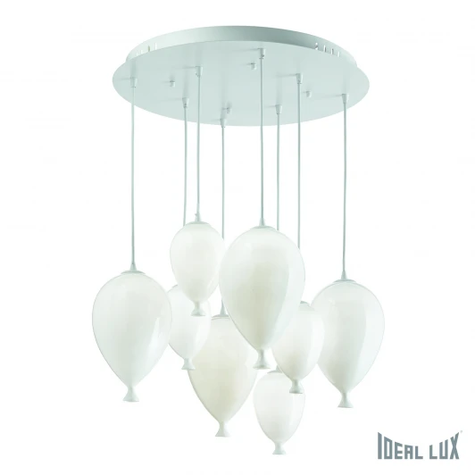 CLOWN SP8 BIANCO Подвесной светильник Ideal Lux Clown SP8 BIANCO