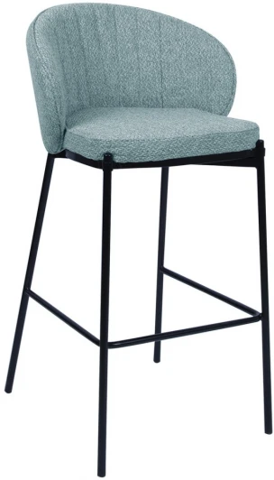 FR 0517Y Стул полубарный Bradexhome Milan бирюзовый