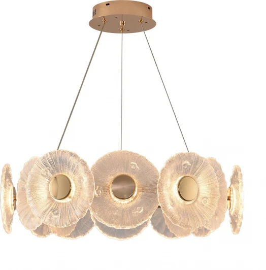 A2097LM-90GO Подвесная люстра Arte Lamp A2097LM-90GO Cherish (LED, 220V, пульт управления, на тросе)