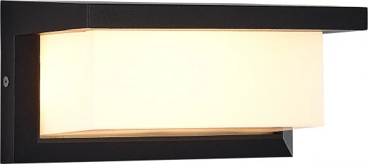 SL9532.401.01 Настенный светильник уличный ST Luce Combo SL9532.401.01 черный/белый LED 1*15W (220V, IP65)