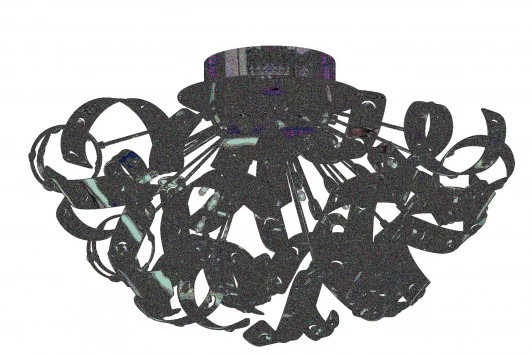 A8812PL-12GO Потолочная люстра Arte Lamp Mobius A8812PL-12GO