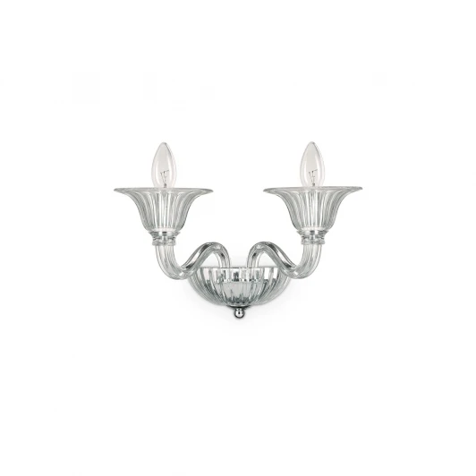 BRIGITTA AP2 TRASPARENTE Бра Ideal Lux Brigitta AP2 TRASPARENTE