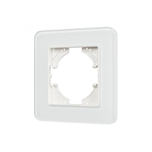049648 Рамка стеклянная FRM-OMALI-GS-1-WH (Arlight) 049648