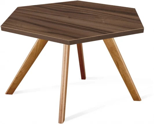 4364898001 Столик журнальный SHT-S39/ЛДСП 70 светлый орех/орех тьеполо Sheffilton 4364898001