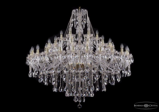 1415/24+12+6/530 G Подвесная люстра Bohemia 1415 1415/24+12+6/530/G