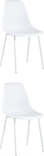 УТ000037264 Стул KON белый 2 шт. Stool Group (арт.УТ000037264)