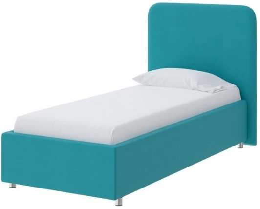 1915551 PROxSON Кровать Олаф (Ткань: Велюр Forest 562 Голубой) 80x200