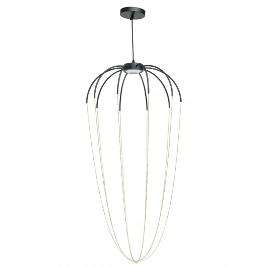 412010701 Подвесная люстра DeMarkt Стелла 412010701 (LED, 220V, на проводе, круглые, клетка)