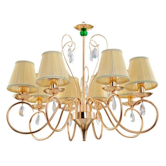 839/8-Dorato Подвесная люстра IDLamp 839 839/8-Dorato