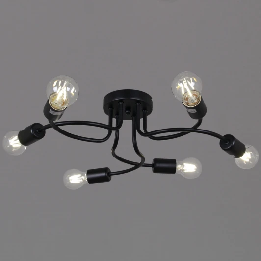 01742-0.3-06 BK Потолочная люстра Reluce 01742-0.3-06 BK (220V)