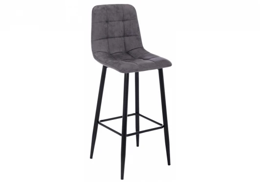 11564 Барный стул Woodville Chio black / dark grey 11564