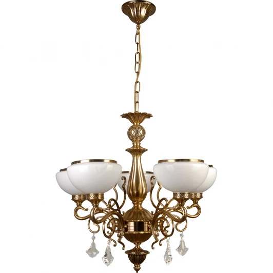 309-05-52 старое золото Подвесная люстра N-Light 309 309-05-52 старое золото