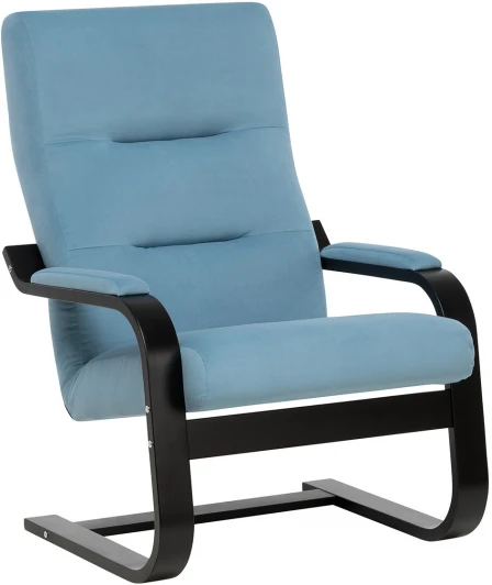 2500000129339 Кресло Leset Оскар (Фанера,Березовый шпон,Металл,Велюр/Венге) арт.2500000129339