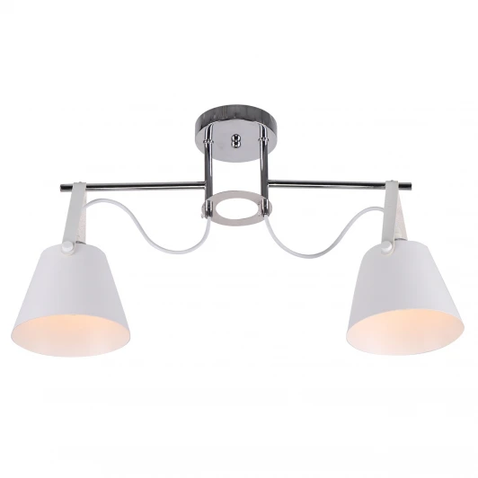 MD.1190-2-S CH+WH Потолочная люстра Imex MD.1190-2-S CH+WH