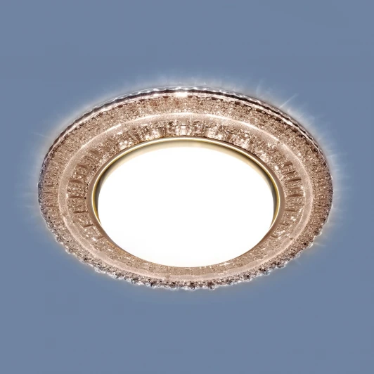 3028 GX53 CF кофе Встраиваемый точечный светильник Elektrostandard 3028 GX53 CF кофе