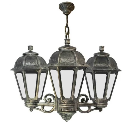 K22.120.S30.BXE27 Светильник уличный подвесной Fumagalli Sichem/Saba 3L K22.120.S30.BXE27