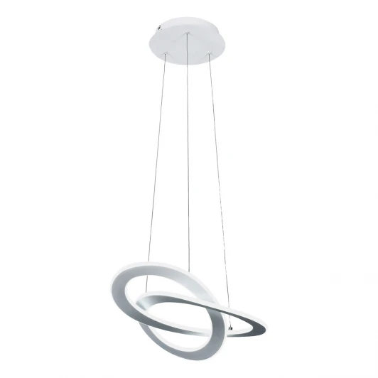 90217/1 белый Подвесная люстра Eurosvet Smart Onde 90217/1 белый