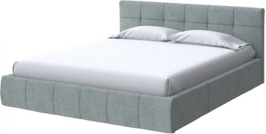 1934358 PROxSON Кровать Varna без основания (Ткань: Жаккард Tesla Графит) 160x200