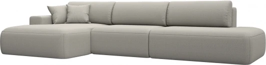 125470L Диван угловой Лига-036 НПБ Модерн Лонг левый угол Лига Диванов (Рогожка) арт.125470L