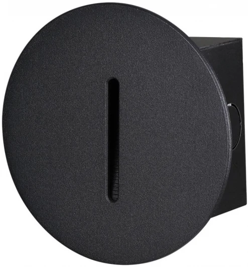 7051/3WL Подсветка лестницы встраиваемая Odeon Light Escala 7051/3WL металл/металл черный IP20 LED 1*3W (220V, круглые)