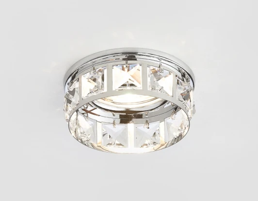 K101 CL/CH Точечный встраиваемый светильник Ambrella K101 CL/CH