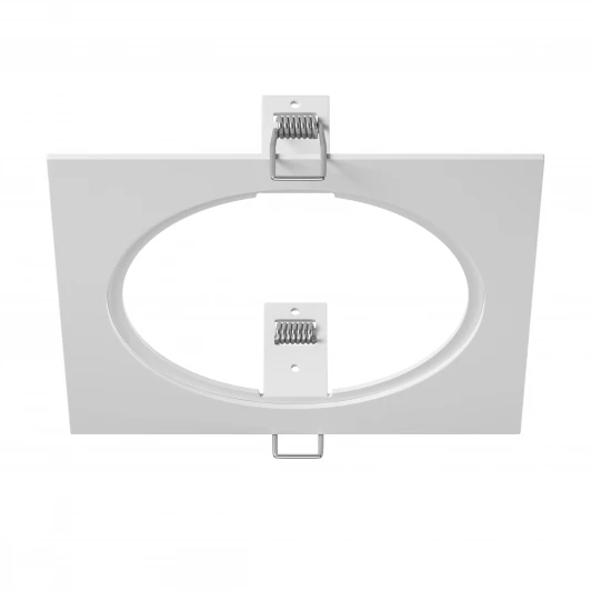 217816 Рамка для одного встраиваемого светильника Lightstar Intero, квадрат, белый