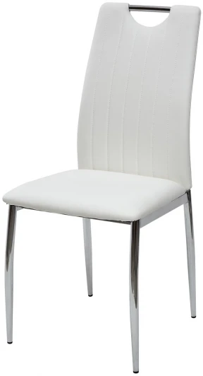 XS999601B10 Обеденный стул M-City COMFORT 999 PU#601B-10 белый, экокожа