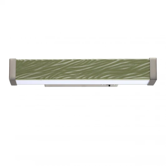 5451/10WLA Настенный светильник светодиодный Odeon Light Riviera 5451/10WLA зеленый/никель/металл/керамика/акрил LED x 10W 2000К/3000K/4000K/переключ