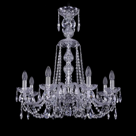 1402/8/240/XL-73 Ni Подвесная люстра Bohemia 1402 1402/8/240/XL-73/Ni